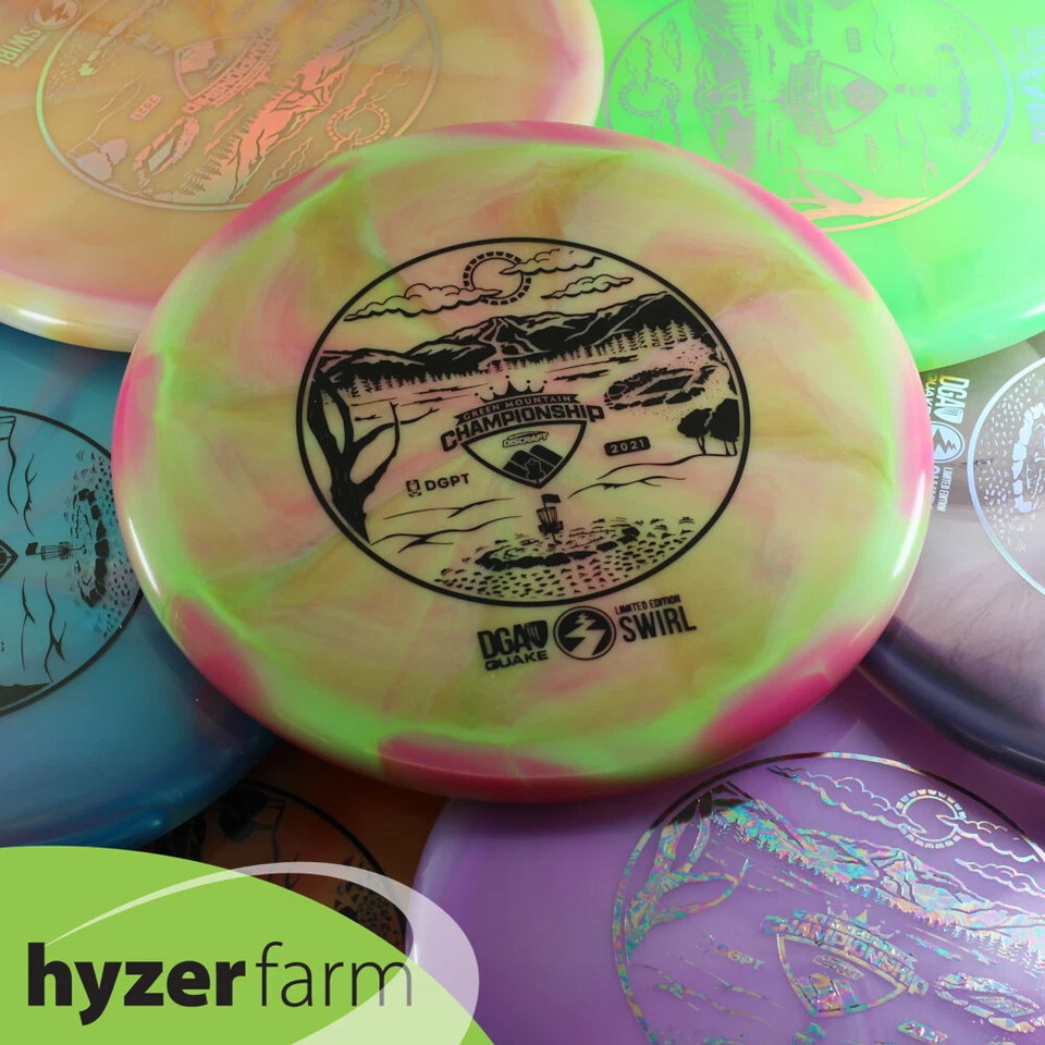 DGA LTD ED GMC 2021 SPECIAL BLEND SWIRL QUAKE *pick weight/color* Hyzer Farm - Image 1 of 1