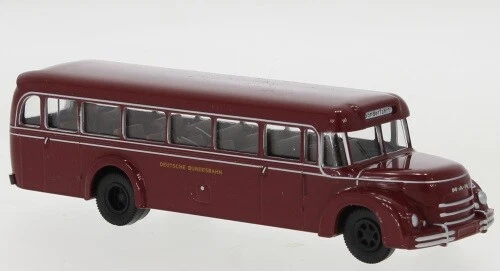 Brekina 59223 - 1/87 MAN MKN Rundhauber, Deutsche Bundesbahn, 1952 - Nuovo - Immagine 1 di 1