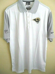 Polo de fútbol americano para hombre Nike Los Angeles Rams L nuevo con etiquetas - Imagen 1 de 4