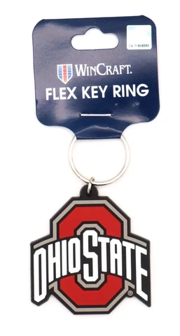 NCAA College Football Ohio State Buckeyes Flex Keychain / Ring Cover