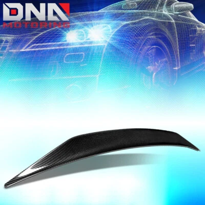 Para Audi A5 Quattro 2008-2016 cupé fibra de carbono pico de pato maletero alerón labio del ala Foto 1 de 4