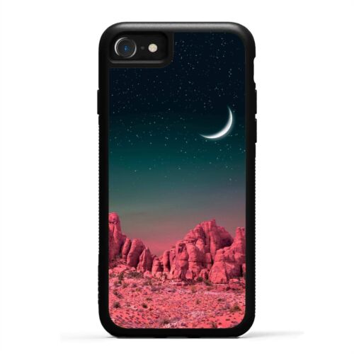 Moon in Monument Valley For Samsung Galaxy S23 S24 Plus Ultra Deluxe Case