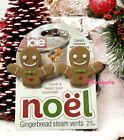 Joie Noel Gingerbread Steam Vents Bpa Free Dishwasher Safe New Christmas Kitchen