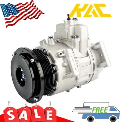 1 pieza nuevo compresor de aire acondicionado 158386 para Lexus IS F 2008-2014 Lexus GS460 2008-2011 Foto 1 de 4