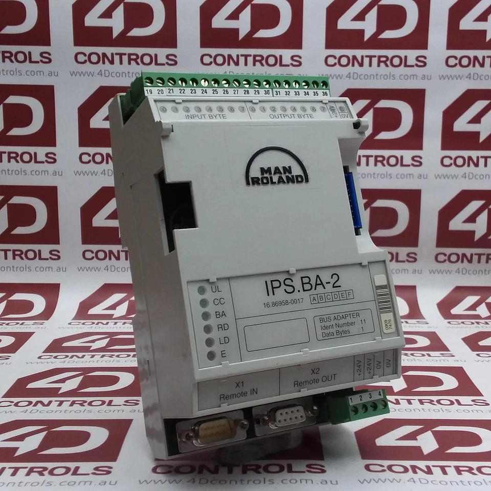 IPS.BA-2 | Man Roland | (16.86958-0017)  BUS Adapter, 24VDC, Used (UPP) - Image 1 of 1