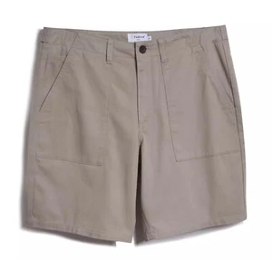 Farah Men's Smoky Brown Sepel Casual Fit Dress Cotton Twill Pockets Waist 34 - Picture 1 of 11