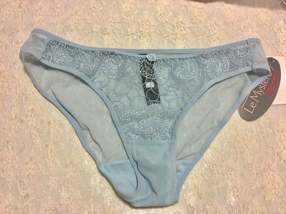 Calcinha de biquíni Le Mystere Rouge Tornado S azul claro - Imagem 1 de 1