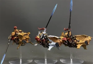 Warhammer 40K Adeptus Custodes Vertus Praetors Presale Painted Gallery Army GW - Picture 1 of 8
