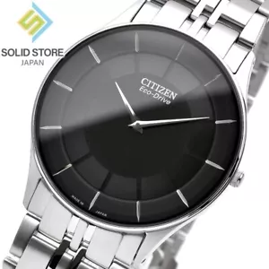 CITIZEN COLLECTION AR3010-65E Reloj Solar Ultra Delgado Eco-Drive Esfera Negra 36,2 mm - Imagen 1 de 7