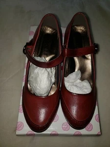 Zapatos de vestir para mujer Rasolli borgoña 6,5 (S3) - Imagen 1 de 4