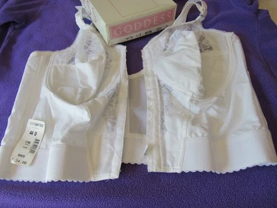 ¿Palangre vintage años 50?  BULLET BRA 44D Cierre Frontal POR DIOSA CON CAJA/Etiqueta-NOS Foto 1 de 4