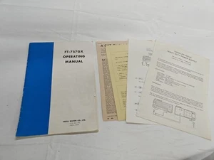 FT-757GX (YAESU) HF All Mode Computer Aided Transceiver Operation Manual (4370) - Picture 1 of 1