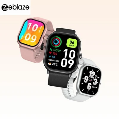 Reloj inteligente Zeblaze GTS 3 Pro pantalla HD AMOLED Bluetooth llamadas telefónicas reloj deportivo Foto 1 de 4