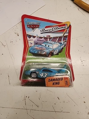 Dañado KING #82 * Race O Rama * Disney Pixar Cars * AW33 #403 Foto 1 de 4