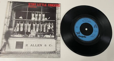 Stiff Little Fingers – Straw Dogs 7" Vinyl 1979 A1/B1 Foto 1 de 4
