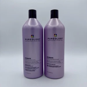 Pureology Hydrate Shampoo and Conditioner Duo 1000ml - Picture 1 of 2
