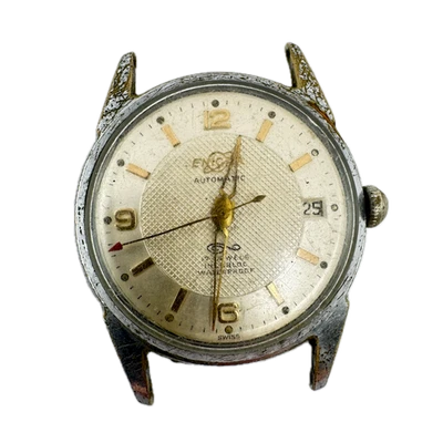 Vintage 34mm Enicar Bidynator Men's Automatic Wristwatch Felsa 692 Swiss Chrome - Image 1 of 4