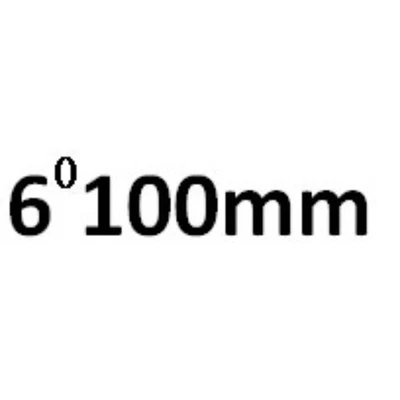 Vástago de solubilidad de carbono MTB bicicleta de carretera vástago de manillar 6 17 grados mate brillante  Foto 1 de 4