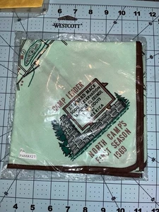 LANCASTER COUNTY COUNCIL J EDWARD MACK RESERVATION NORTH CAMP LEADER NECKERCHIEF - Picture 1 of 1