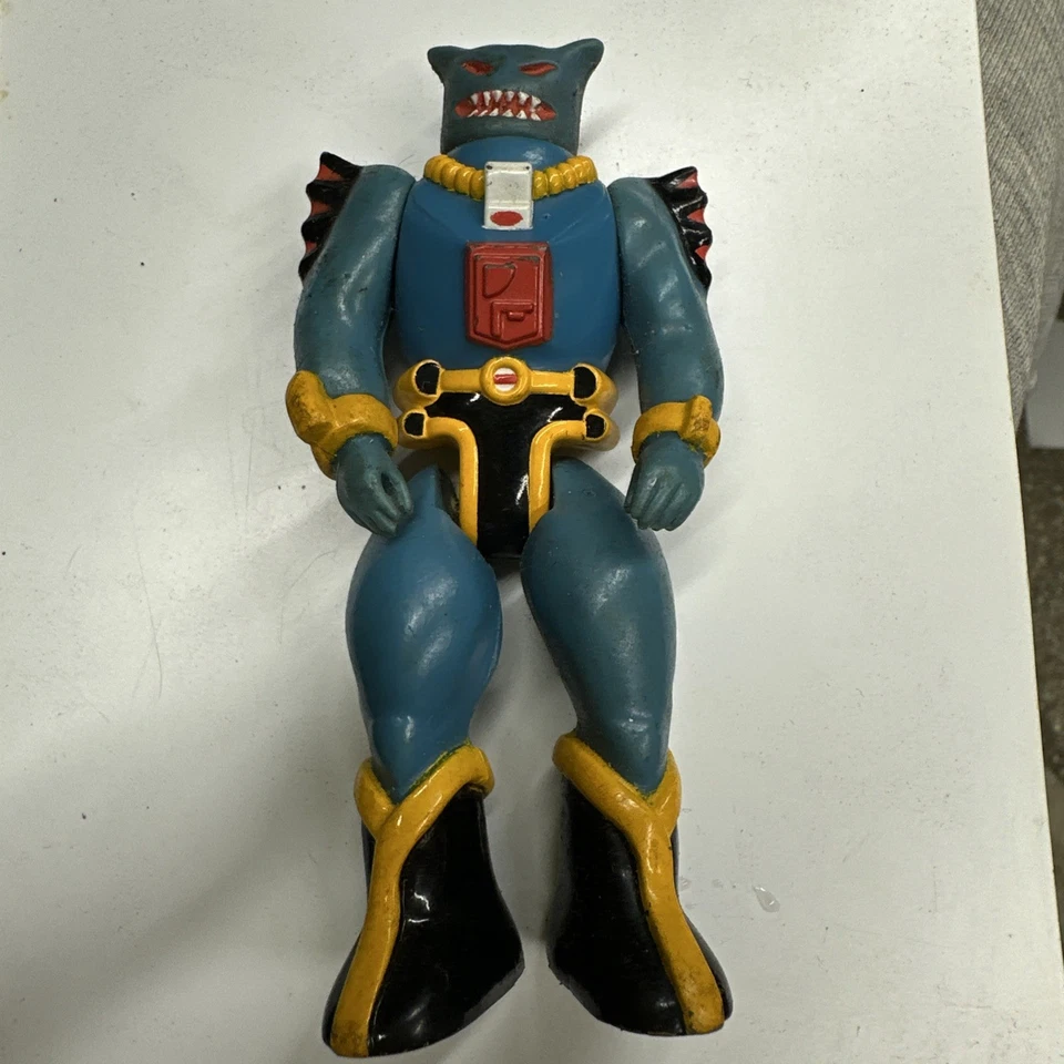 ROBEAST SCORPIUS BLUE -VOLTRON 1984 WEP MADE IN CHINA 11 CM CIRCA - Immagine 1 di 2