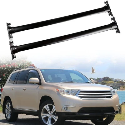 Cross Bar Fits For  Toyota Highlander 2008-2013  Roof Rail Luggage - Imagem 1 de 4