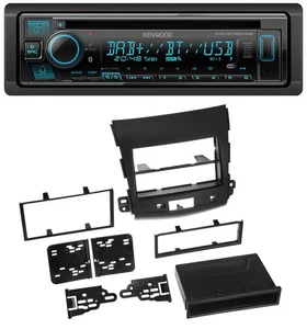 Kenwood Bluetooth DAB CD Lenkrad USB Autoradio für Mitsubishi Outlander 10-12 - Bild 1 von 10