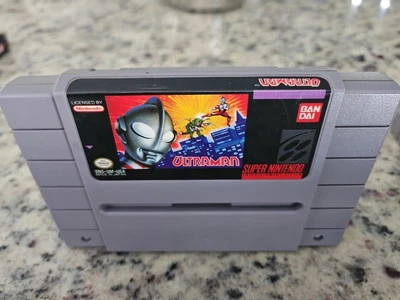 ULTRAMAN SUPER NINTENDO SNES TESTED Very Clean Fast Shipping US Seller  - Image 1 of 4