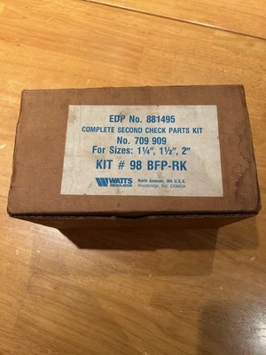 Watts 0881495 2nd Check Repair Kit Complete for 909 and 709 devices - Image 1 of 4