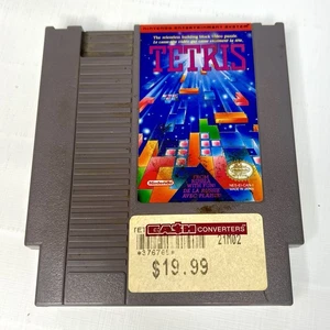 TETRIS Original Nintendo NES Video Game 1989 puzzle block classic CARTRIDGE ONLY - Bild 1 von 3