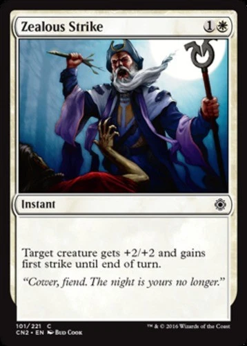 Zealous Strike - Conspiracy: Take the Crown #101/221 MTG Magic The Gathering - Image 1 of 1