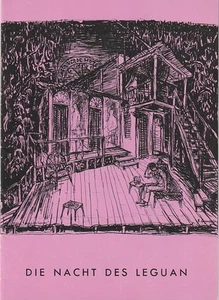 Programmheft Tennessee Williams DIE NACHT DES LEGUAN Renaissance-Theater 1962 - Bild 1 von 1