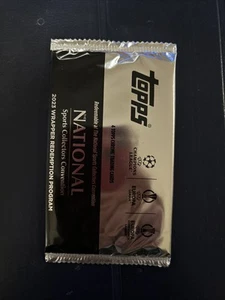 2023 Topps Chrome National UEFA Soccer ConventionSilver Pack - Sealed, Unopened - Picture 1 of 2