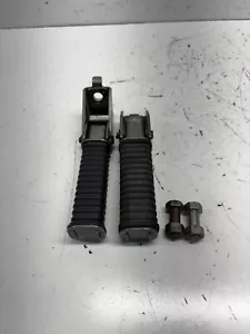 Honda cl350 cl 350 Rear Foot Pegs / Passenger Pegs + Hardware - Picture 1 of 4