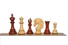 The Camelot Series Luxury Triple Weighted Chess Pieces In Bud Rosewood ALEXENDER