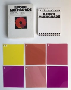 Filtros multigrado Ilford - Juego en caja - Nuevos - Cuarto oscuro - Imagen 1 de 2