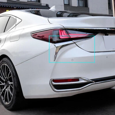 4xCar ABS Chrome Tail Light Rear Lamp Trim For Lexus ES250/350/300H 2019-2022  — 第 1/4 张图片