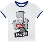 Boys Kids Teenage Simpsons Bart T Shirt Top T-Shirt Age 7 8 9 10 11 12 13 14 Yrs