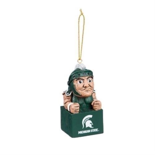 NCAA Michigan State Spartans Tiki Mascot Ornament - Image 1 of 1