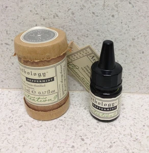 CRABTREE & EVELYN AROMATHOLOGY CONCENTRATION PEPPERMINT ESSENTIAL OIL 5 ML OLIO - Imagen 1 de 1