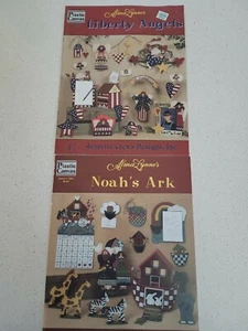 ALMA LYNNE'S LIBERTY ANGELS and NOAH,S ARC PLASTIC CANVAS DESIGNS - Picture 1 of 2