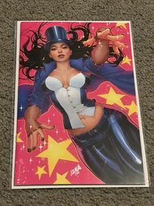 DARK CRISIS ON INFINITE EARTHS #4 *DAVID NAKAYAMA VIRGIN VARIANT ZATANNA. NM - Picture 1 of 10