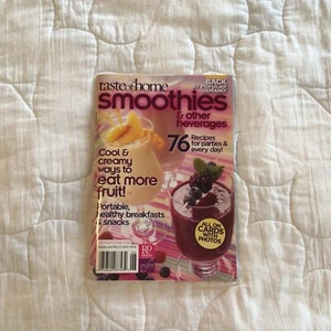 TASTE OF HOME SMOOTHIES & OTHER BEVERAGES 76 FUN RECIPES FOR PARTIES & EVERYDAY! - Picture 1 of 5