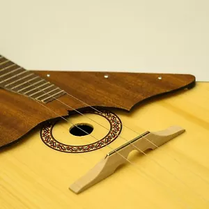 Brücke mit Bund für Balalaika / Domra, Halbfabrik, Höhe ca. 15mm - Bild 1 von 15