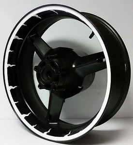 RAYAS DE LLANTA PERSONALIZADAS CALCOMANÍAS DE RUEDA PEGATINAS CINTA GRÁFICOS SUZUKI GSXR 600 750 1000 - Imagen 1 de 36