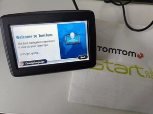 TomTom Start 20 4EN42 Z1230 4.3" GPS System nawigacji satelitarnej Mapy Europy - Zdjęcie 1 z 6