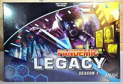 Pandemic Legacy: Season 1 Board Game 2-4 Players Age 14+ Z-man games - Image 1 of 3