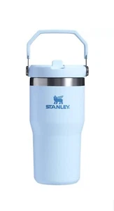 Stanley 20 Oz. IceFlow Flip Straw Tumbler Glacier Blue Neu - Bild 1 von 3
