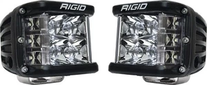 RIGID INDUSTRIES D-SS PRO TIRADOR LATERAL SUPERFICIE DE INUNDACIÓN LUZ LED NEGRO PAR 262113 - Imagen 1 de 3