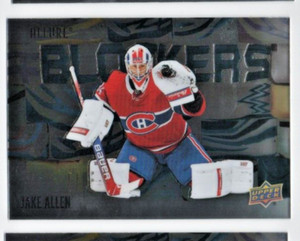 2022-23 Upper Deck Allure Blockers Jake Allen Canadians B-750