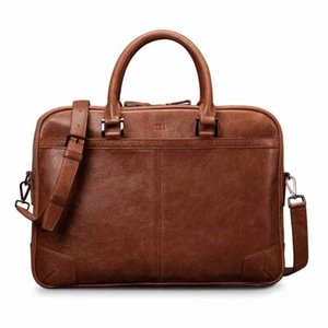 Commuter Tasche (Heritage Leder Cognac) Notebook 15,6 Zoll NEU Dell, HP, Acer - Bild 1 von 7